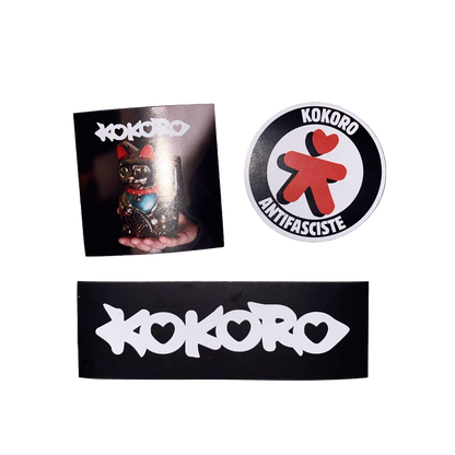 Pack de 3 stickers KOKORO
